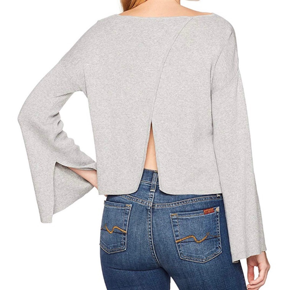 Bcbgeneration Ribbed Cross Back Crop Sweater. Ite… - image 2